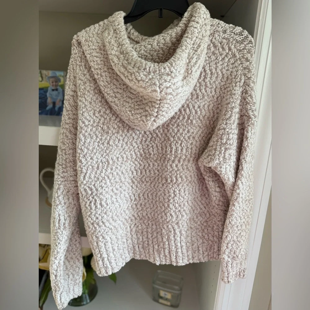 Anthropologie Yes Lola Pom Pom Sweater Sz L - Picture 2 of 11